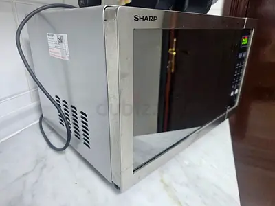 Sharp Stainless Steel Microwave Oven - as new