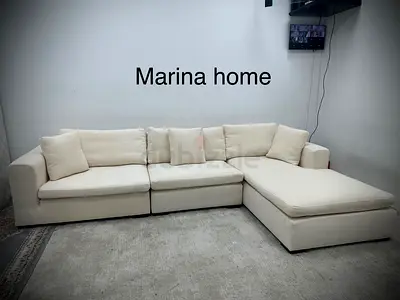 Excellent perfect condition marina home lshape sofa