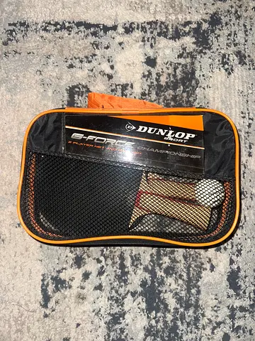 Dunlop Table Tennis Paddle Set with Carry Case - Good Condition