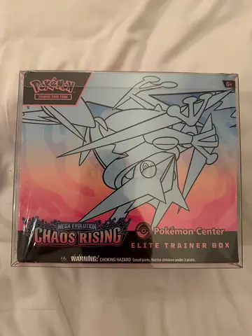 Pokemon Chaos Rising Pokemon Center Elite Trainer Box ETB