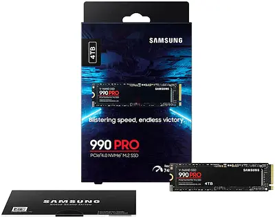 SAMSUNG 990 PRO 2TB NVMe M.2 Internal SSD