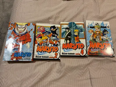 Naruto manga volumes collection (volumes 1-4) by Masashi Kishimoto