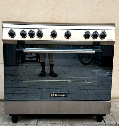 TECNOGAS 90×60cm 5 burners- perfect working