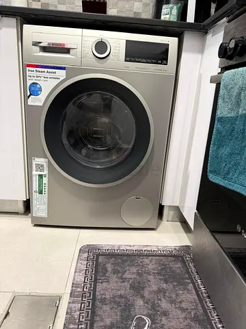 Pickup after mid August- Bosch Series 4 Front Load Washing Machine with Iron Steam Assist