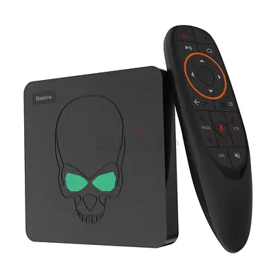 Beelink Android TV Box with Remote - Compact Media Player