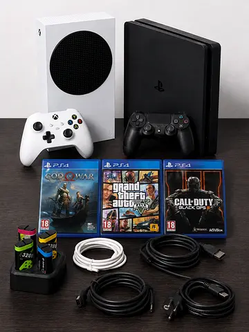 🎮 FOR SALE: PS4 Slim + Xbox Series S — Complete Gaming Bundle
