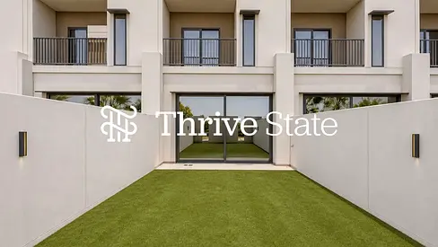 Single Row 2BR + Maid | Large Garden | Vacant