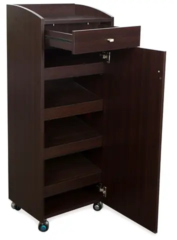 Home Centre Mobile 1-Door Shoe Cabinet with 1-Drawer