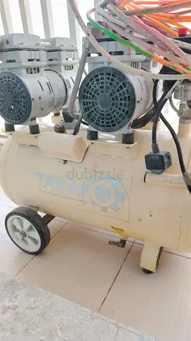 Portable Air Compressor - Twin Pump, Used
