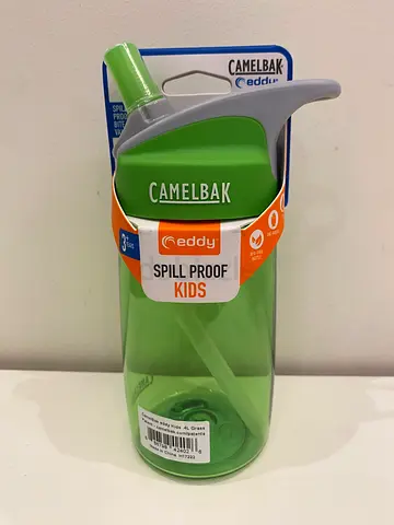 Camelback Eddy Spill Proof Kids Water Bottle - Green