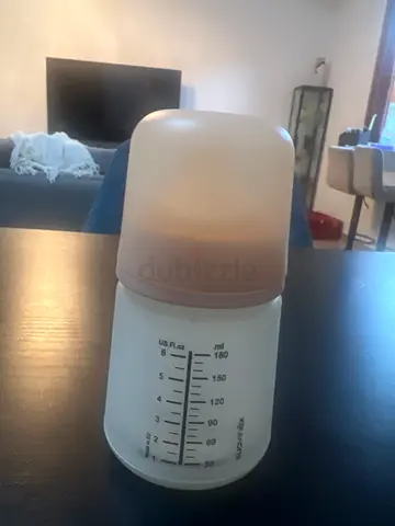 Neutral Beige Baby Feeding Bottle - 180ml