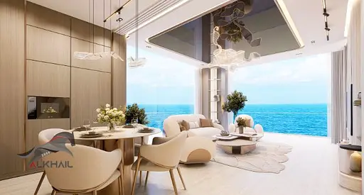 3BR Apartment | Breez by Danube | Panoramic Sea Marina View