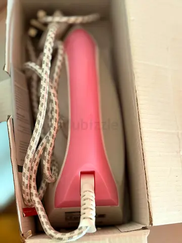 Handheld Clothes Steamer - Pink, Lightly Used