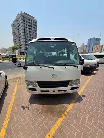 Toyota Coaster 2013 | GCC Specs | Reliable 22-Seater Passenger Van
