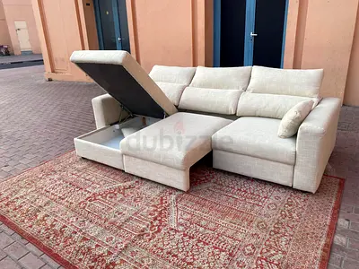 Almost brand new Condition IKEA Eskelstuna Sofa Bed with Storage beige