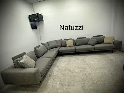 Perfect condition Natuzzi brand corner sofa