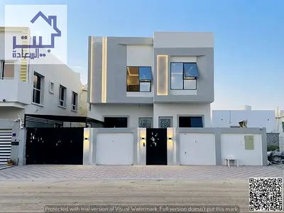 Villa for life, Al Helio 2, Ajman, spacious areas, excellent finishes, at a good price, with bank f