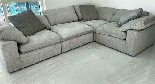 Pan Emirates feather filled Sofa