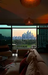 Luxurious 3-Bedroom + Maid Apartment | Golf Course Views