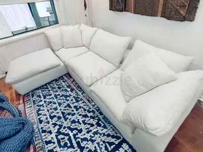 Marina home luscious linen sofa