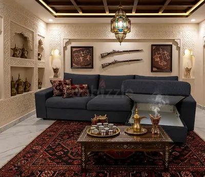 Black Color Sofa Bed – Modern & Elegant
A stylish black sofa bed that gives your living room a premi