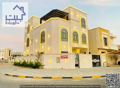 For sale Corner villa on two streets in the prestigious Al-Amirah neighborhood Registration and ownership fees water and electricity. Freehold