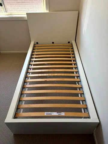 Ikea Malm Single Bed With Mattress