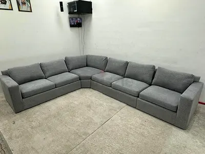 Looks like new condition crate&barrel corner sofa