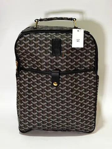 Goyard school bag unisex in black
