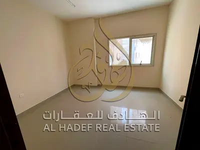 Two bedrooms and a living room in Al Butinah, with central air conditioning and gas. Prime location close to services and transportation. Rent is only