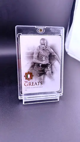 Fabio Cannavaro 'The Greats' Football Collectible Card in Protective Case