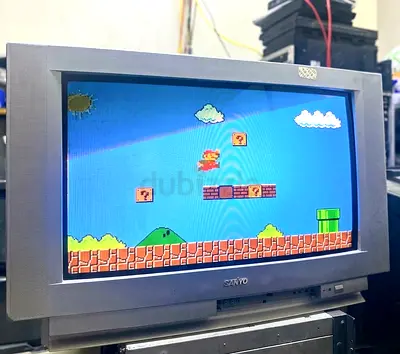 Sanyo CE32WN4J-B 32” Widescreen CRT | RGB SCART | Dual SCART | Clean Condition🔥🎮