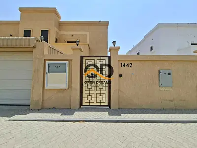 Deposit only cheque/ 4b villa for rent al hoshi area sharjah