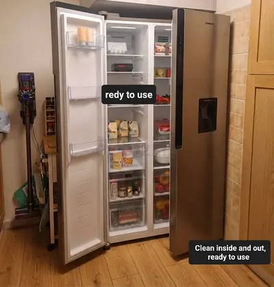 Side by Side Refrigerator with Water Dispenser