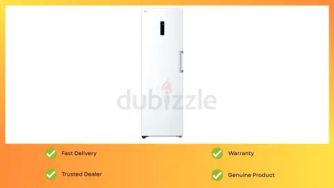 LG Freezer Single Door  234L  White With 1 Year Warranty