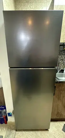 SAMSUNG Stainless Steel Top Freezer Refrigerator - Almost new & Excellent Working Condition