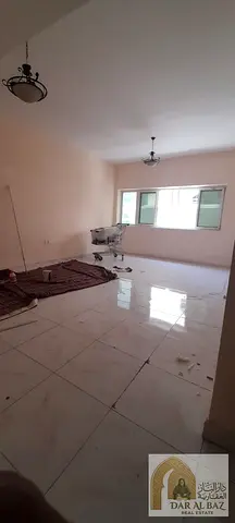 One-bedroom apartment for annual rent in Al Khan, Sharjah | Open view | 2 bathrooms | Built-in ward