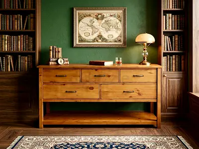 Pottery Barn Classic Wooden Chest of Drawers