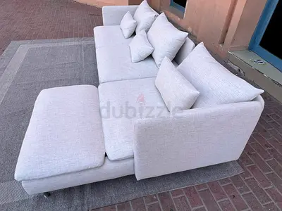 Perfect Like new Condition IKEA Sodhremn L Shape Sofa Beige