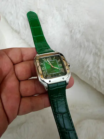 Men watch Cartier