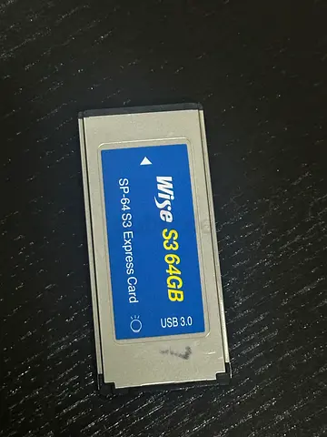 Wise S3 64GB USB 3.0 ExpressCard (SP-64 S3) - Used