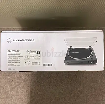 Audio-Technica AT-LP60X-BK Automatic Belt-Drive Turntable (New in Box)