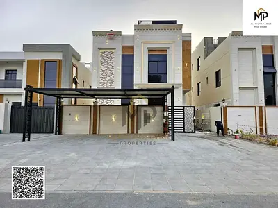 فيلا طابقين وروف 6غرف نوم ماستر تشطيب فندقي شامل الكهرباء والمكيفات ورسوم التسجيل تملك حر