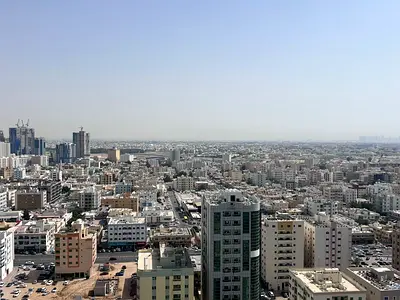 A great opportunity in Al Nuaimiya, Ajman: a two-bedroom apartment with a living room, featuring a separate living room, a master bedroom, three bathr
