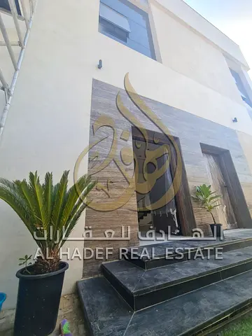 Luxury Modern Villa for Sale in Al Hoshi Sharjah Brand New 5 Master Bedrooms 3 Floors Ultra Deluxe