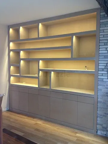 Contemporary Custom Shelves