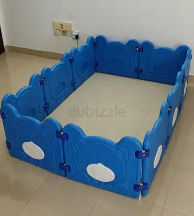 Blue Foldable Baby Playpen / Play Yard - Good Condition