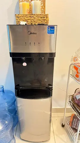 Midea Stainless Steel Water Dispenser - Hot & Cold, 2-Year Warranty