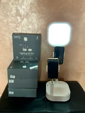 BRAND NEW SWITCH Lighting Kit Pro with Bluetooth – Dual Phone Holder | Vlogging, TikTok & Live Strea