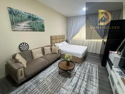 Furnished studio apartment for monthly rent, all bills included, in Al Qasimia, Sharjah